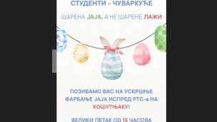 Farbanje jaja na Košutnjaku